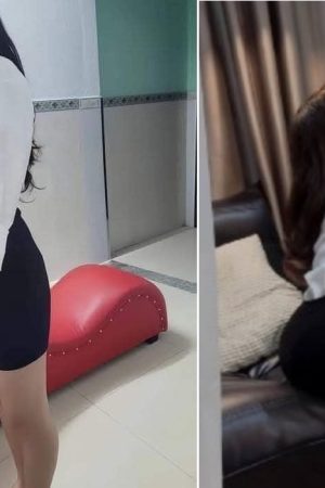 Thư ký tận tình mê mẩn sếp cơ bắp quyến rũ