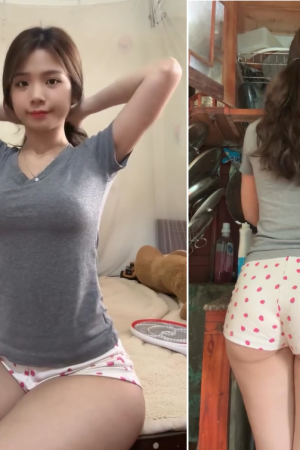 Mông to mọng chứng tỏ em phúc hậu dễ sướng
