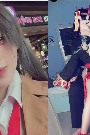 Thiên thần cosplay lộ clip bắt cá hai tay hot