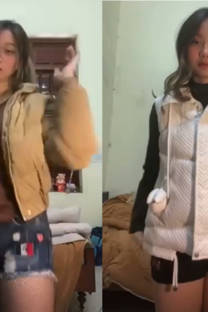 Sinh viên nhún dẻo trên cu to phê pha